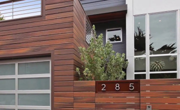 ​Фасад из террасной доски - 1