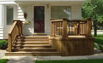 ​Крыльцо из террасной доски - 1