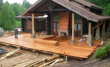 Строительство террасы - 1