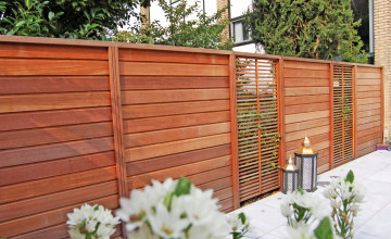 Забор из террасной доски - 1